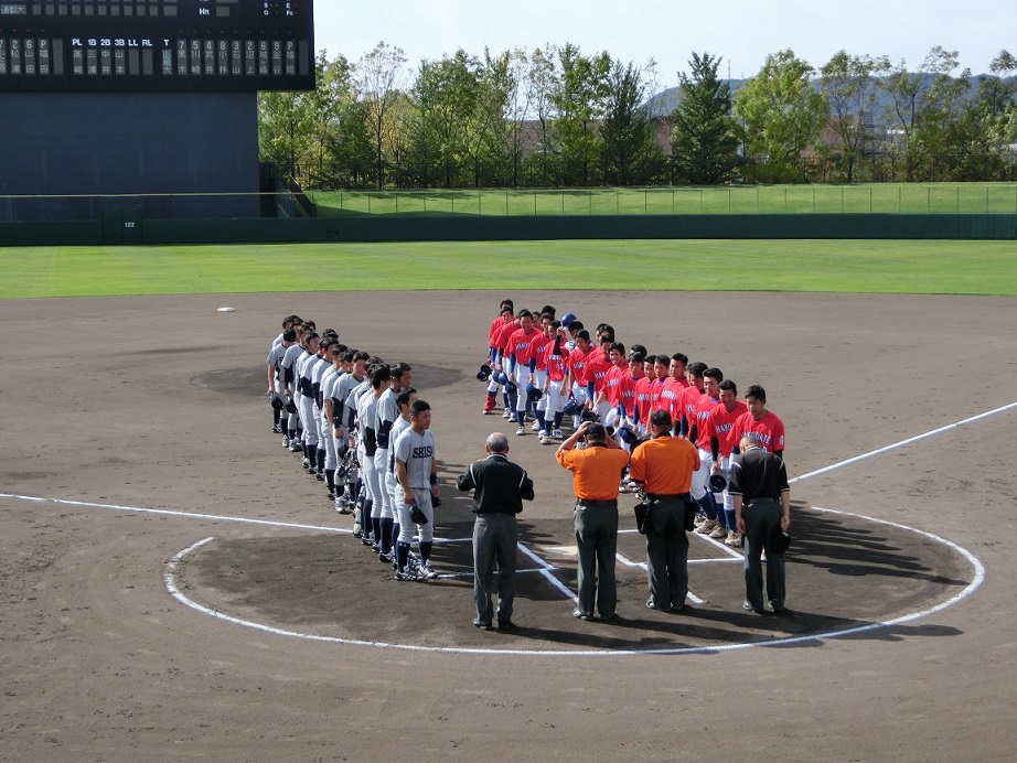 明治神宮野球大会第10回北海道地区代表決定戦(第3戦目)開幕