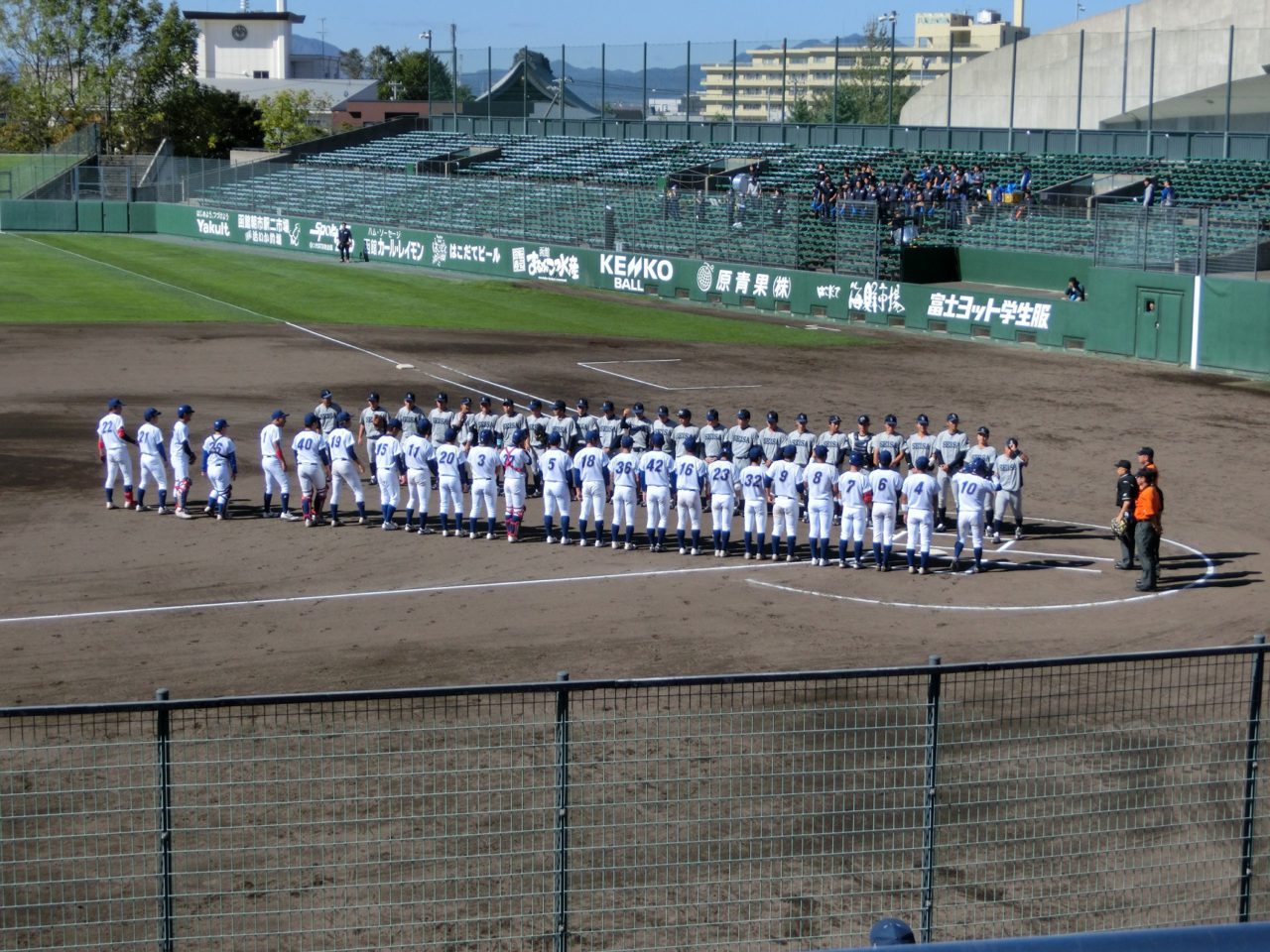 明治神宮野球大会第10回北海道地区代表決定戦(第2戦目)開幕